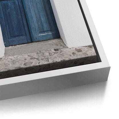 Rustic Blue Door - Canvas