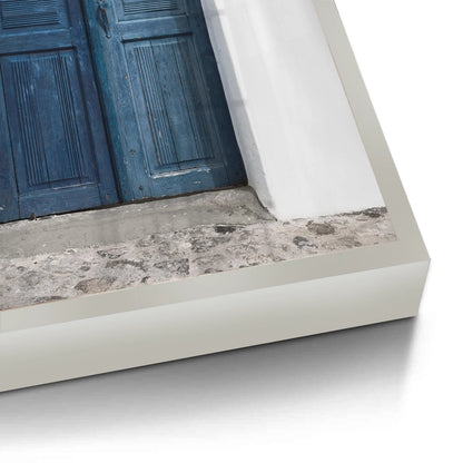 Rustic Blue Door - Fine Art