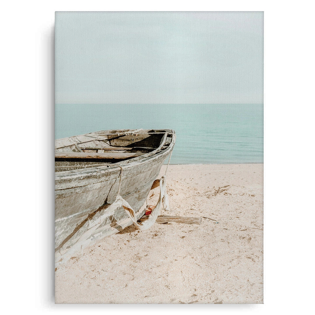 2Rustic Boat - Canvas