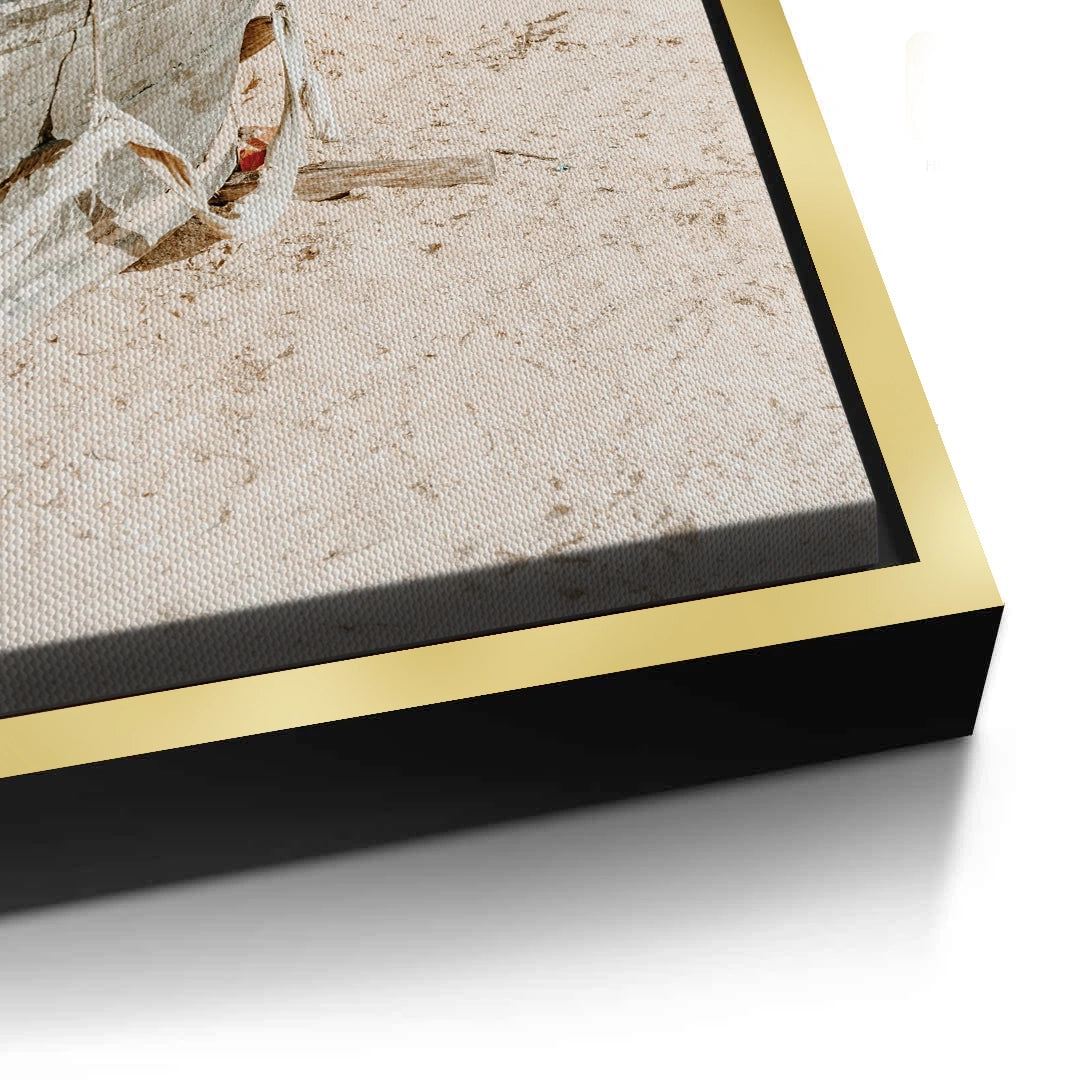 2Rustic Boat - Canvas