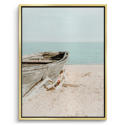 Rustic Boat - Canvas