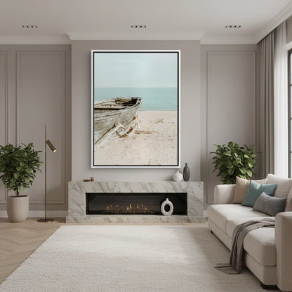 Rustic Boat - Canvas