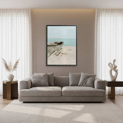 Rustic Boat - Canvas