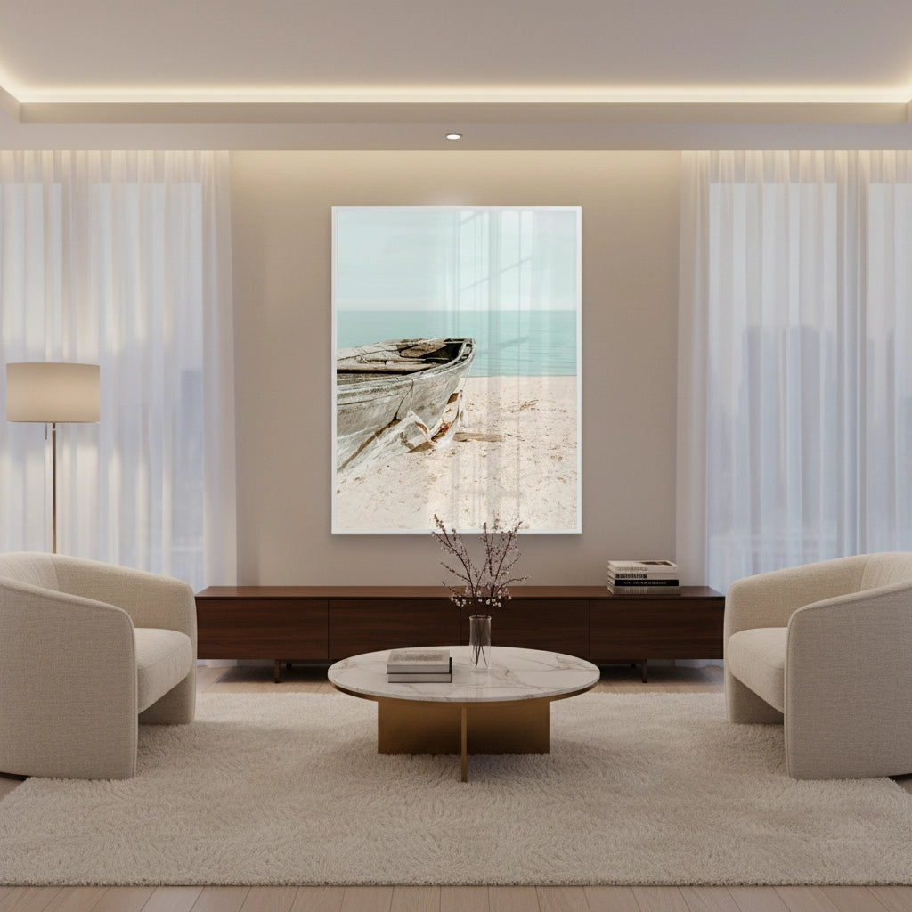 2Rustic Boat - Fine Art