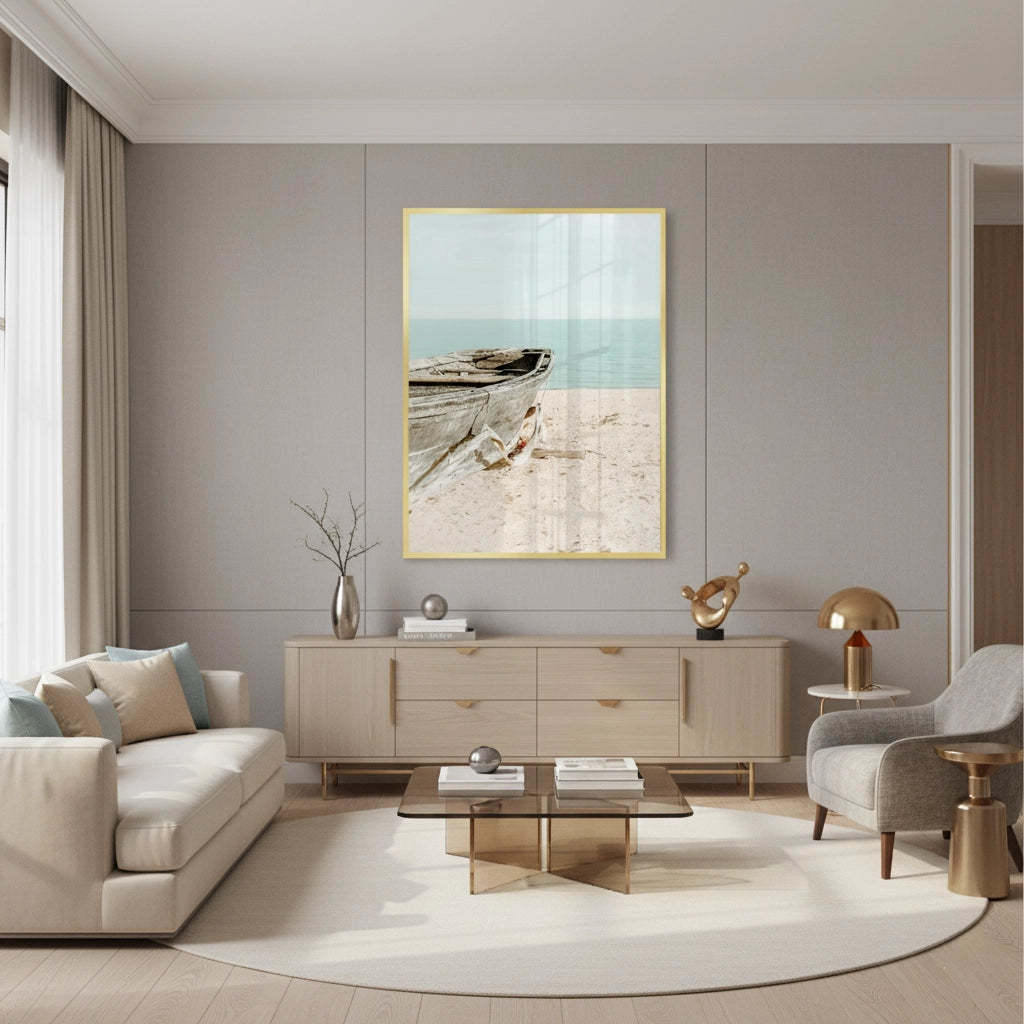 2Rustic Boat - Fine Art