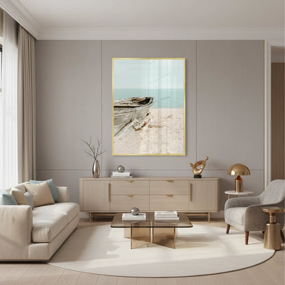 Rustic Boat - Fine Art