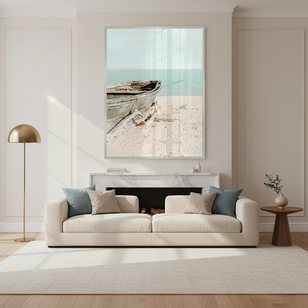 2Rustic Boat - Fine Art