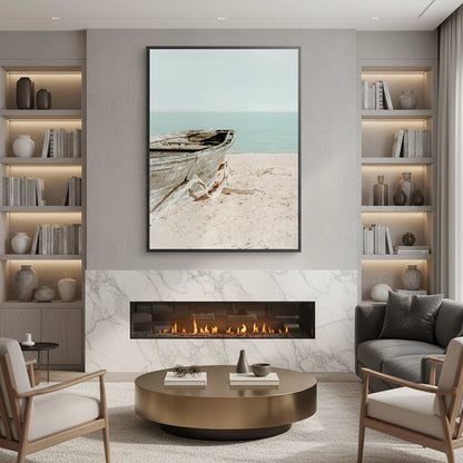 Rustic Boat - Fine Art