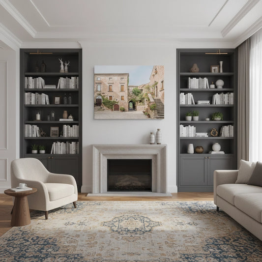 Rustic Italian Village - Canvas