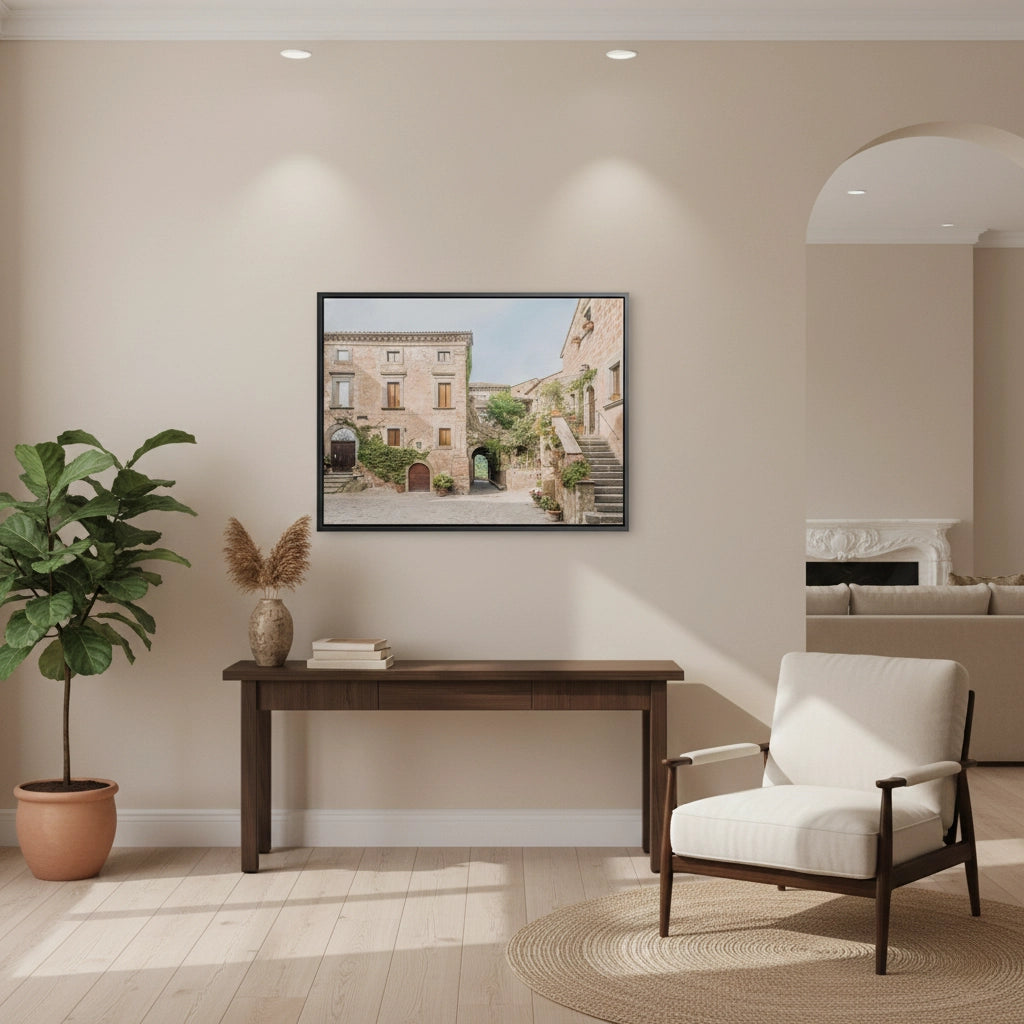 2Rustic Italian Village - Canvas