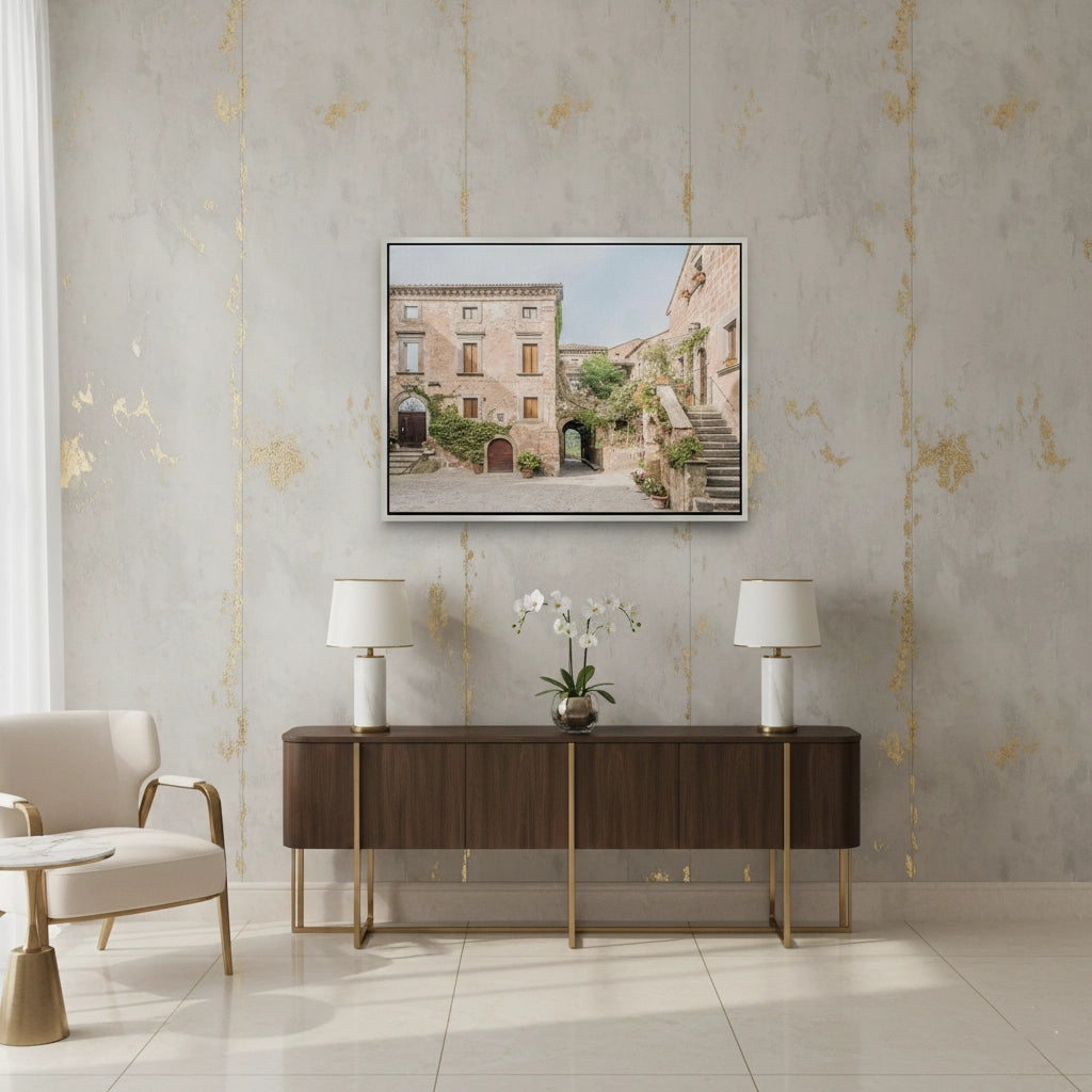 2Rustic Italian Village - Canvas