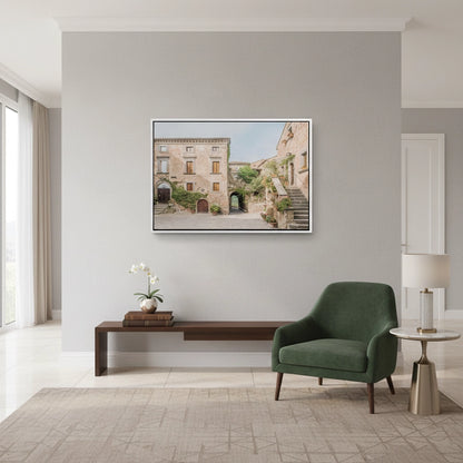 Rustic Italian Village - Canvas