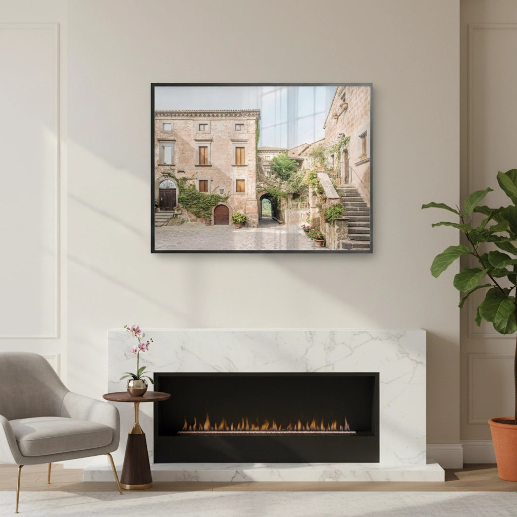 2Rustic Italian Village - Fine Art