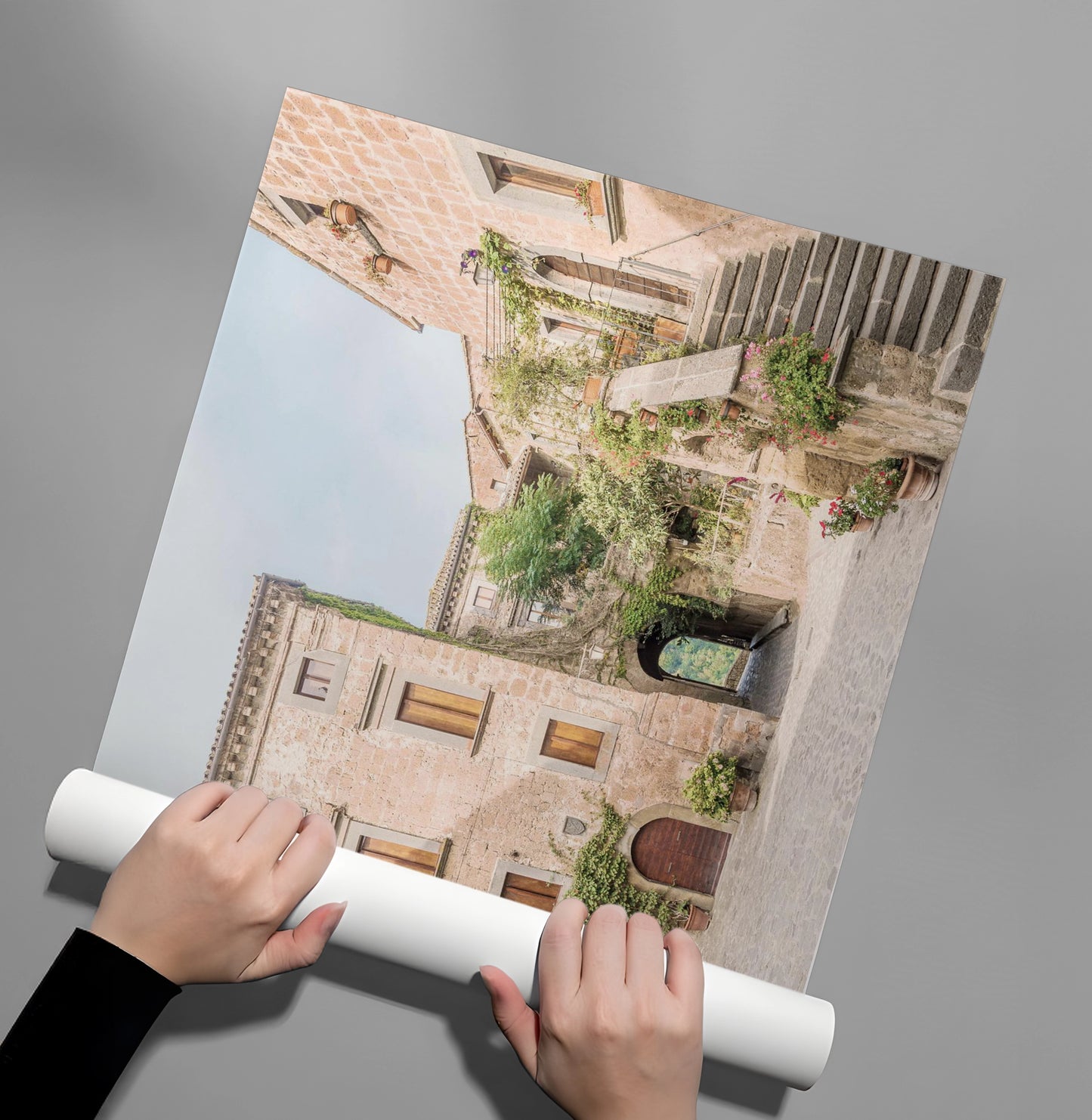 2Rustic Italian Village - Poster