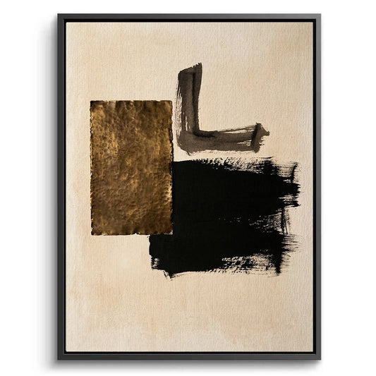Rustic Modern Minimalist wall art featuring textured earthy tones and clean lines, perfect for modern UAE home decor
