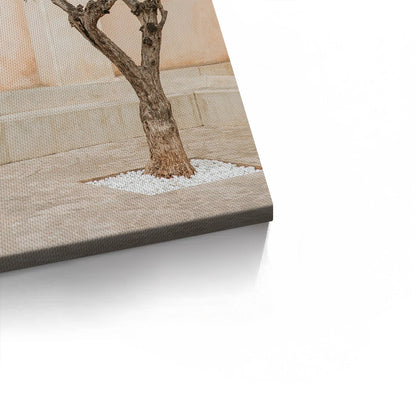 Rustic Stone Courtyard - Canvas