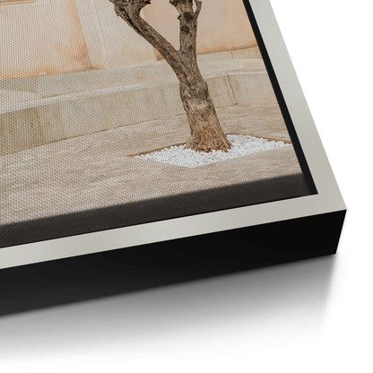 Rustic Stone Courtyard - Canvas