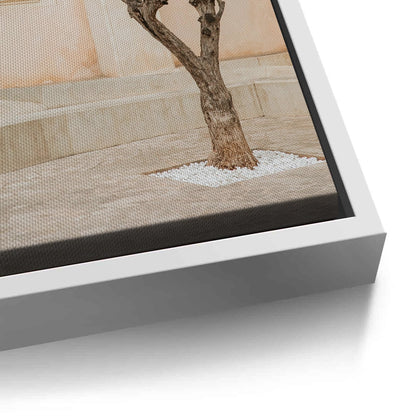 Rustic Stone Courtyard - Canvas