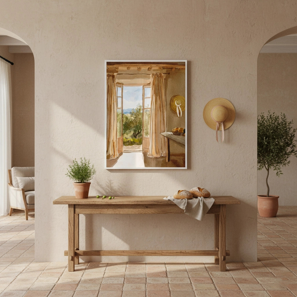 Rustic Tuscan Villa - Fine Art - Jasmineart.ae