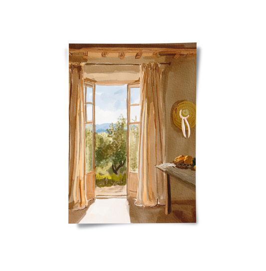 Rustic Tuscan Villa - Poster