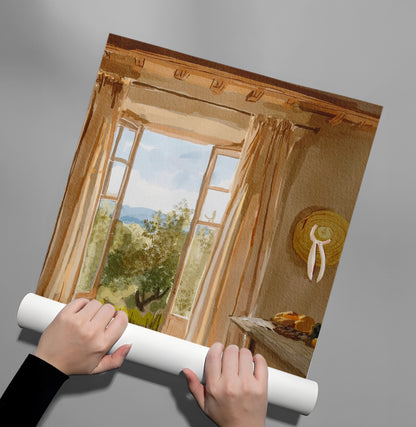 Rustic Tuscan Villa - Poster