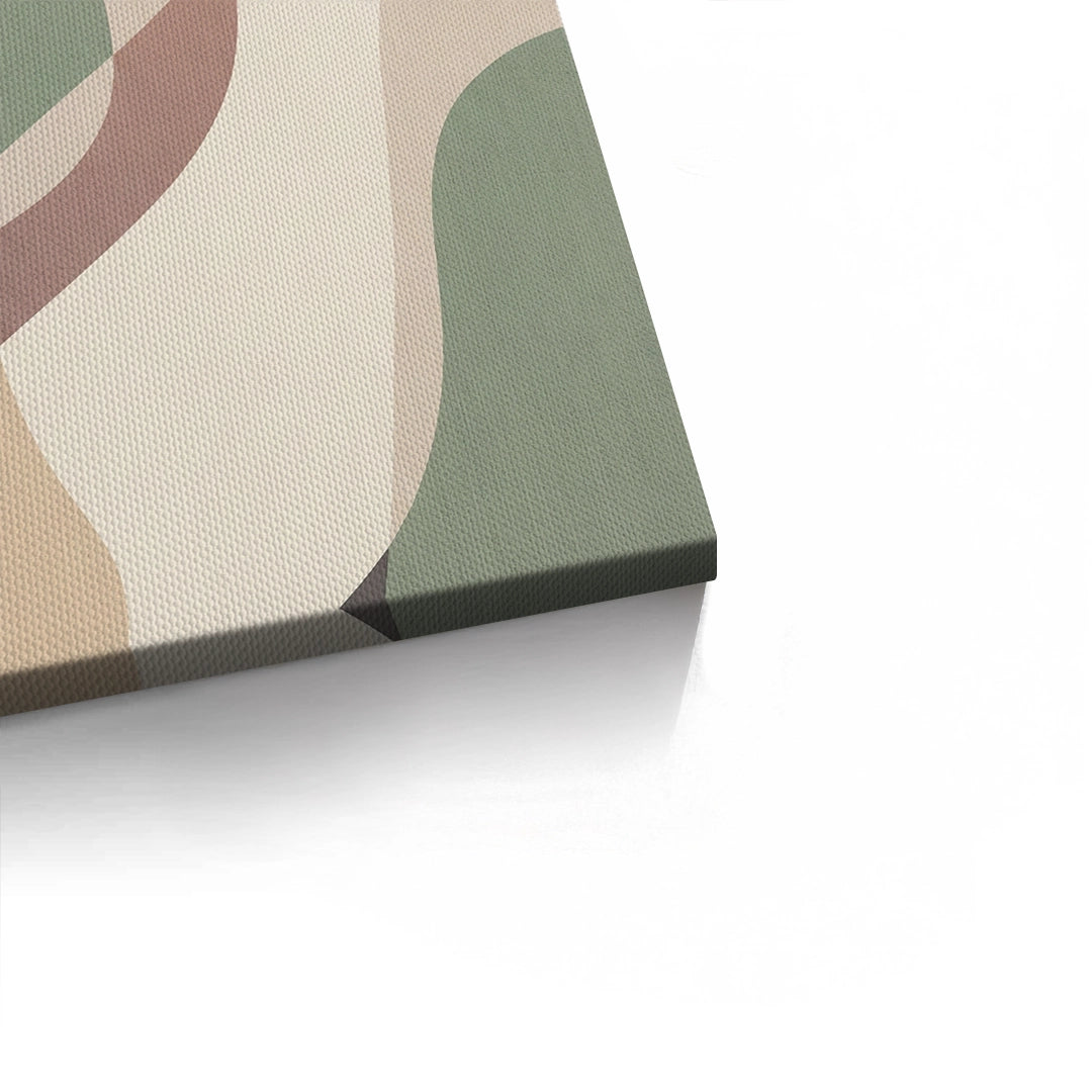 2Sage Green & Terracotta - Canvas