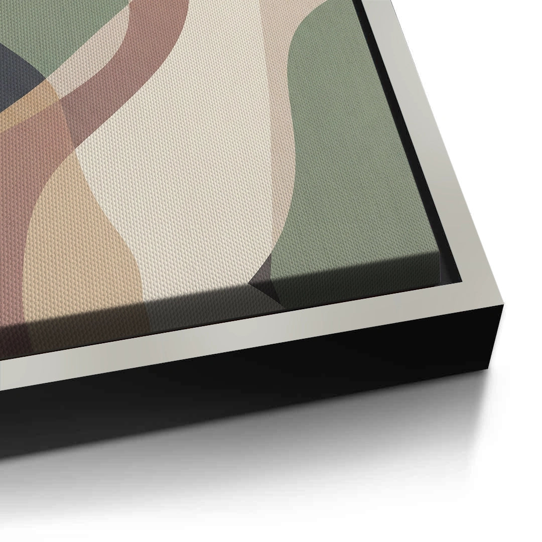 2Sage Green & Terracotta - Canvas