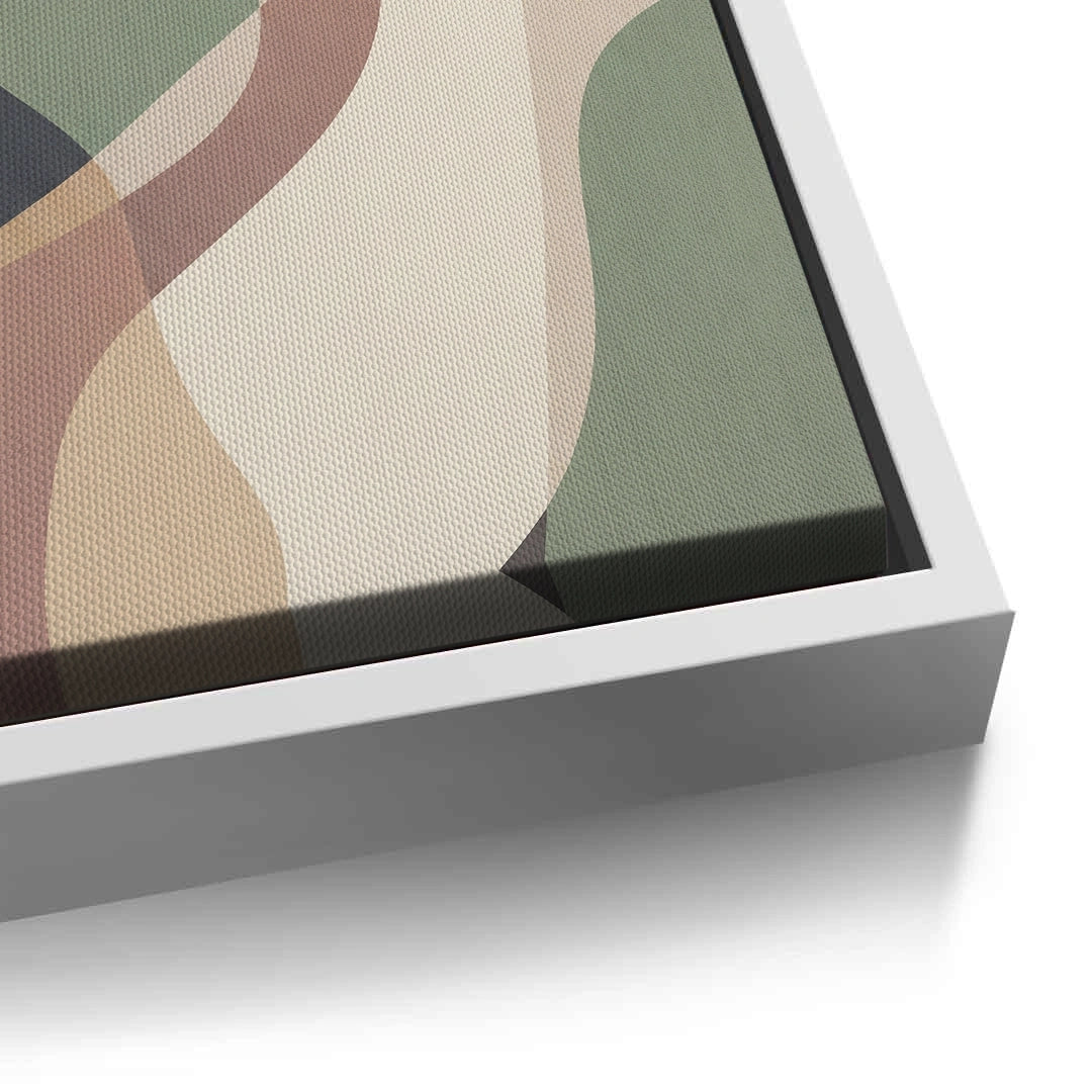 2Sage Green & Terracotta - Canvas