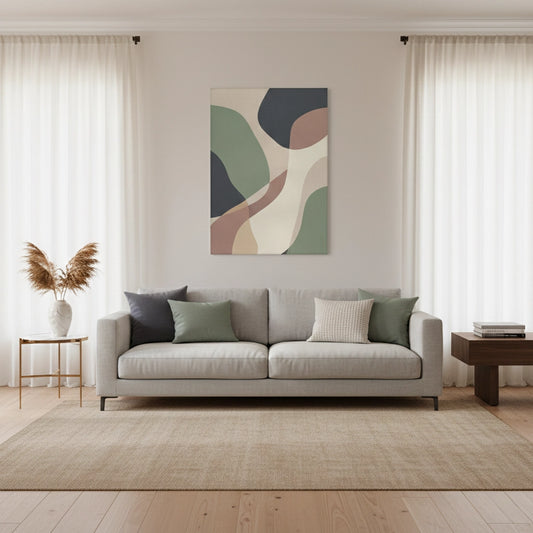 Sage Green & Terracotta - Canvas