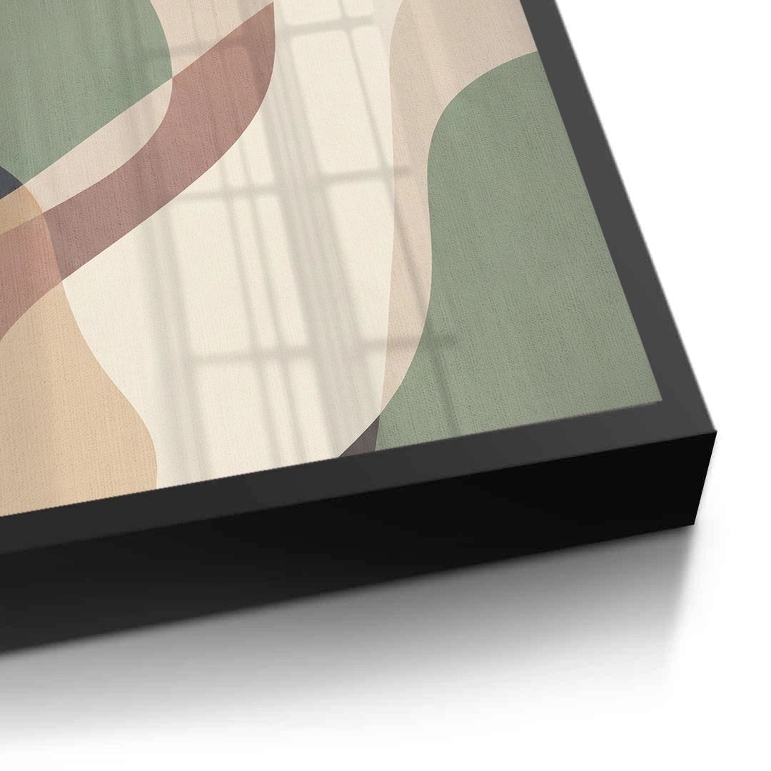 2Sage Green & Terracotta - Fine Art