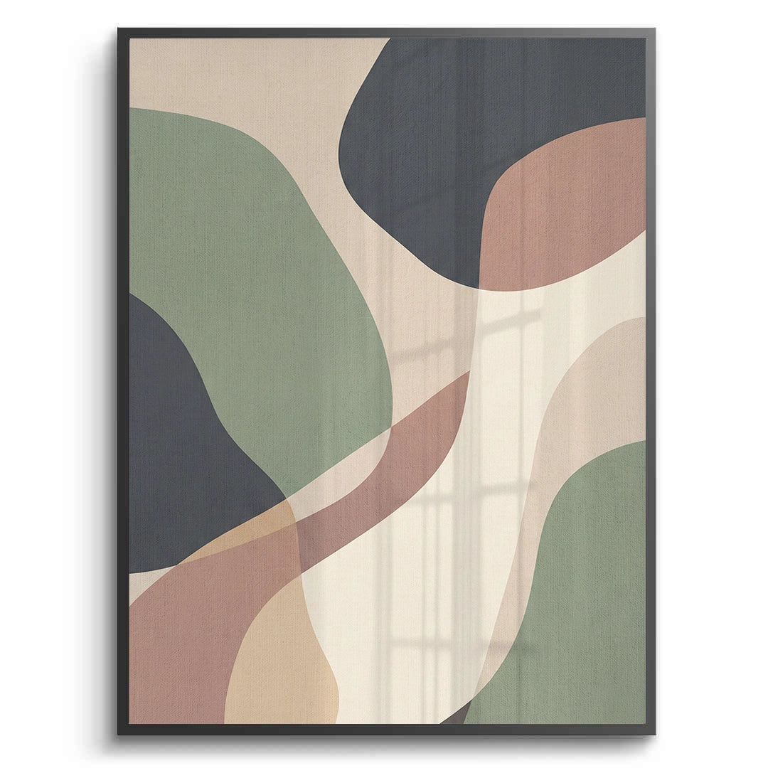 2Sage Green & Terracotta - Fine Art