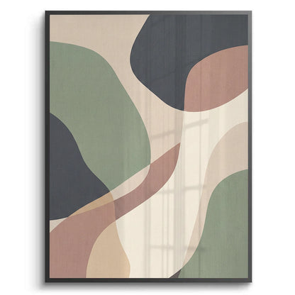 Sage Green & Terracotta - Fine Art