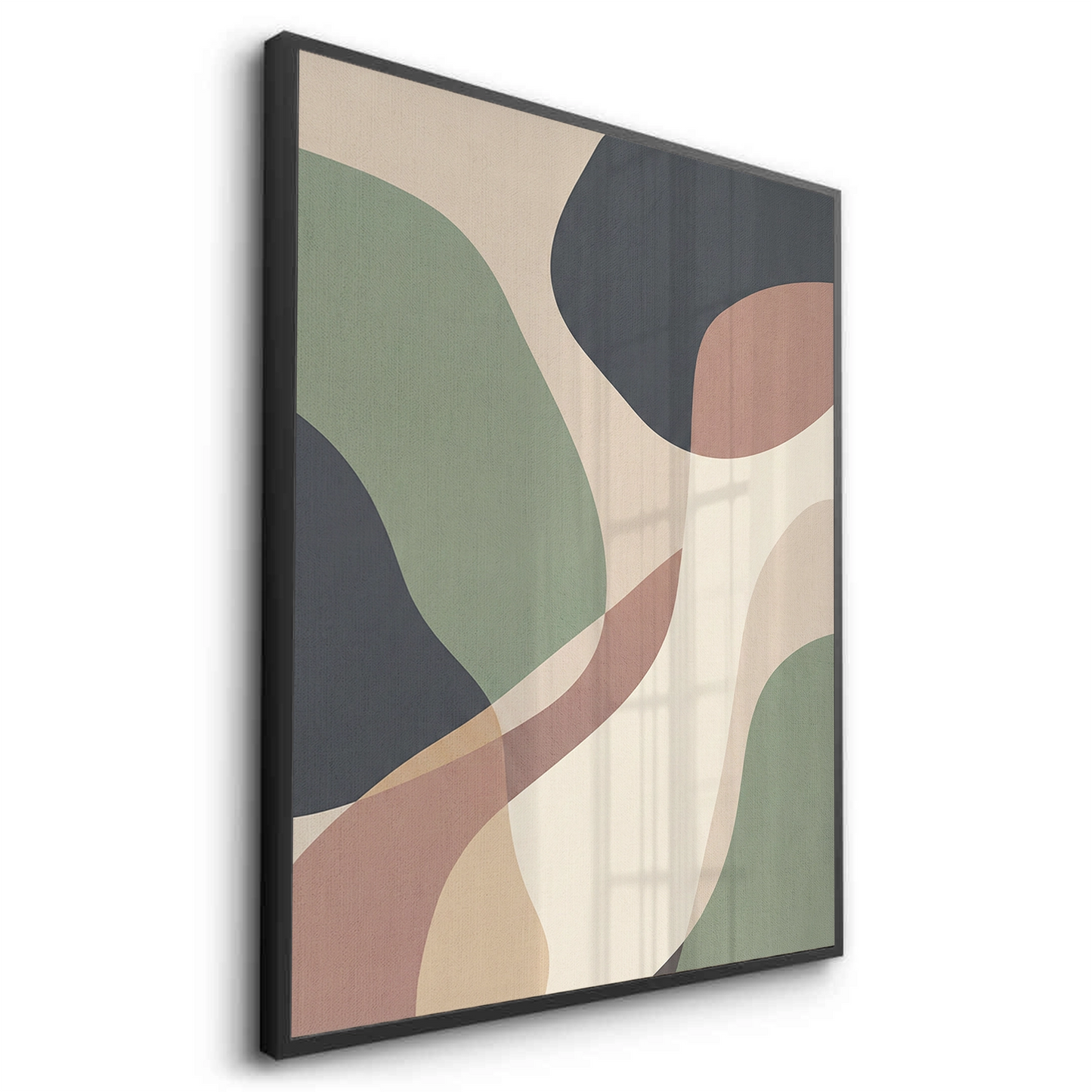 2Sage Green & Terracotta - Fine Art
