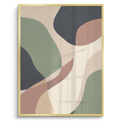 Sage Green & Terracotta - Fine Art