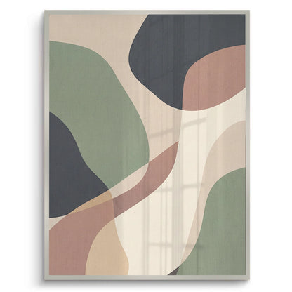 Sage Green & Terracotta - Fine Art