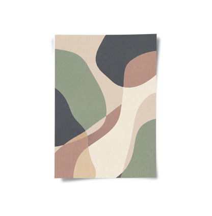 Sage Green & Terracotta - Poster