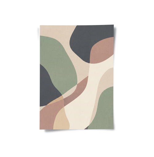 Sage Green & Terracotta - Poster