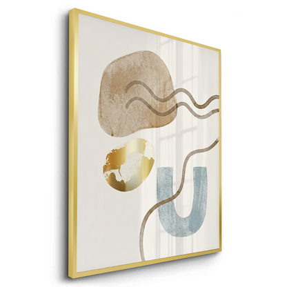 Sand & Gold Abstract - Fine Art