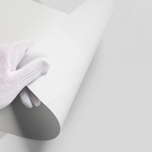 Santorini Blue Dome - Poster