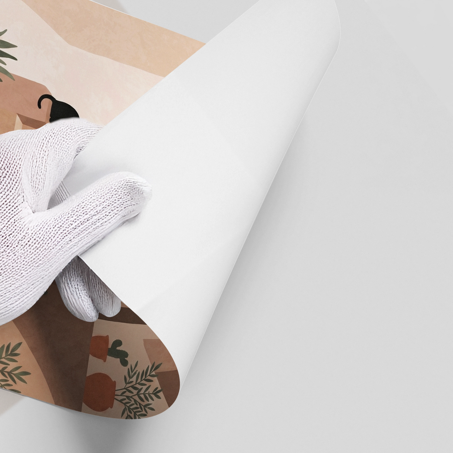 2Santorini Stairway - Poster