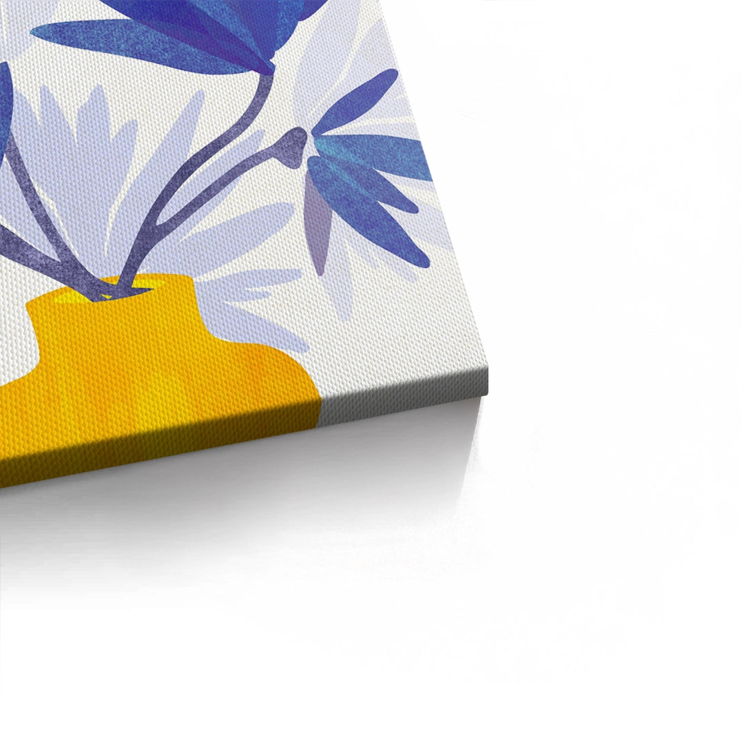 2Sapphire Bloom - Canvas