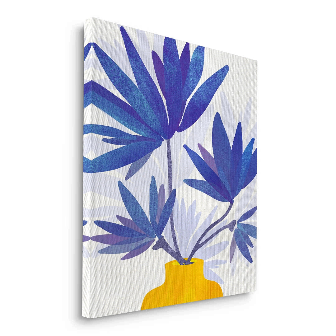 2Sapphire Bloom - Canvas