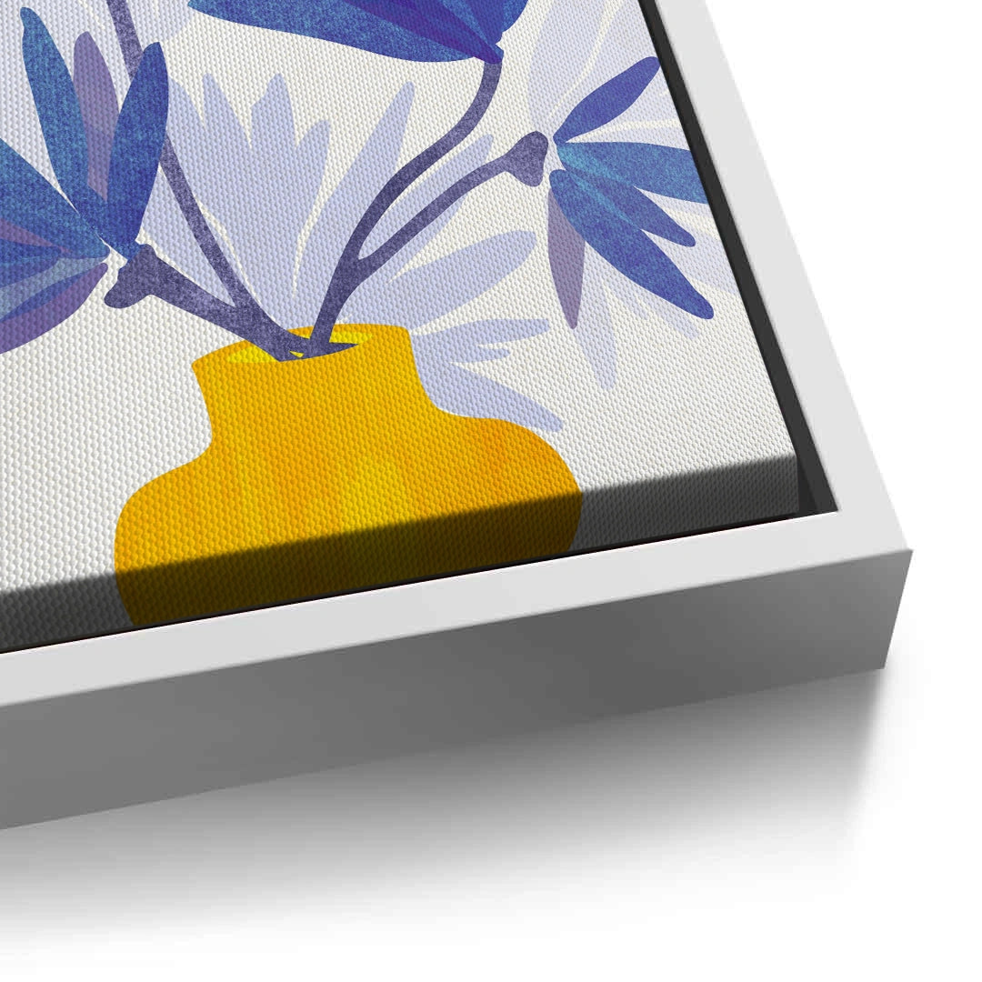 2Sapphire Bloom - Canvas