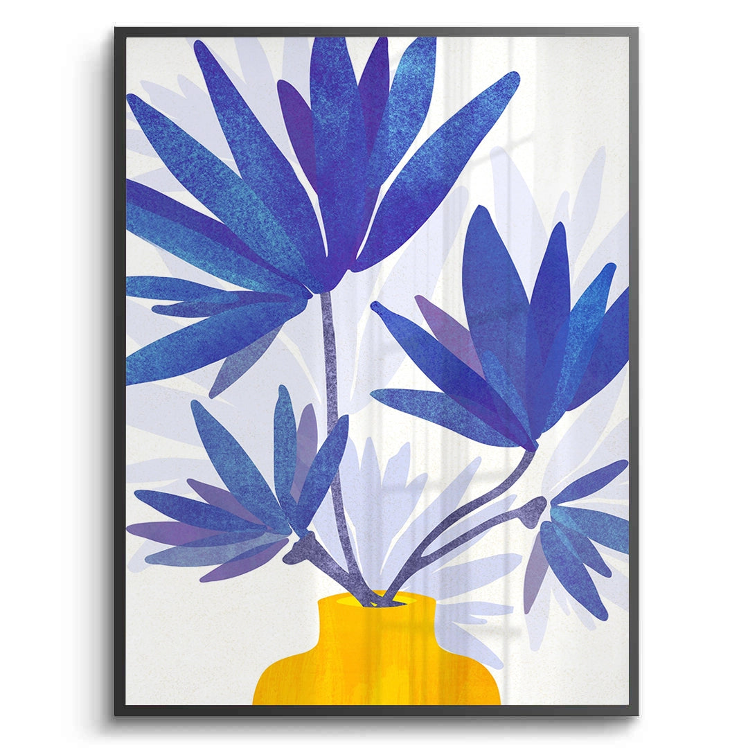 2Sapphire Bloom - Fine Art
