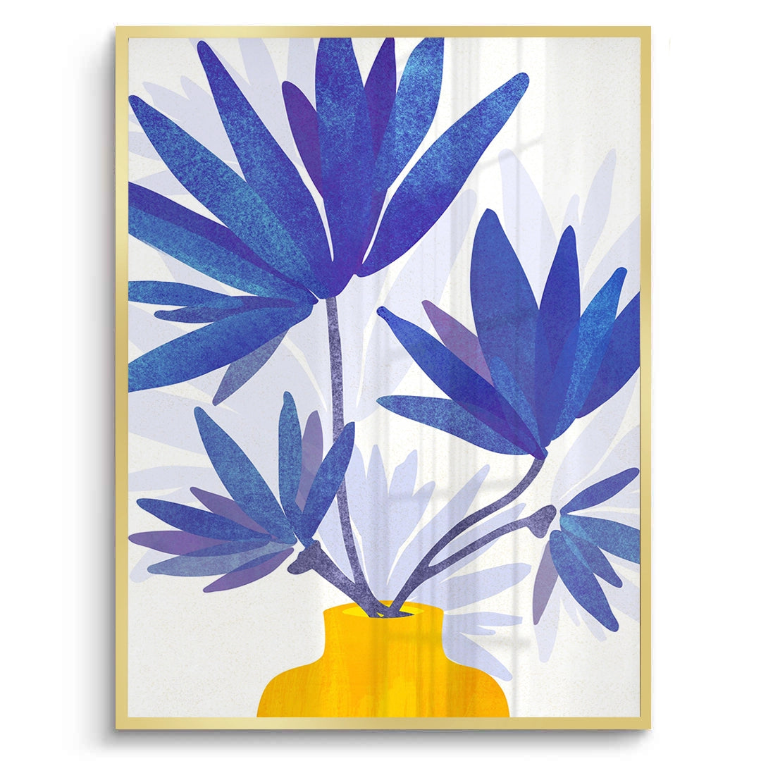 2Sapphire Bloom - Fine Art