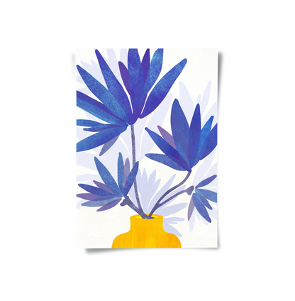 Sapphire Bloom - Poster