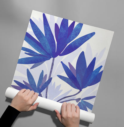 Sapphire Bloom - Poster