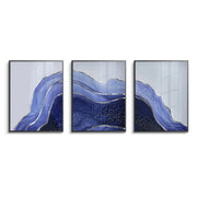 Sapphire Coast Set of 3 - Fine Art - Jasmineart.ae