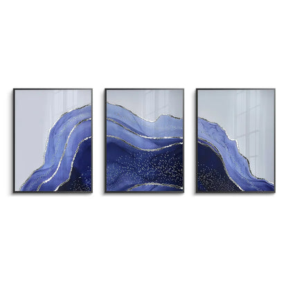 Sapphire Coast Set of 3 - Fine Art