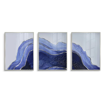 Sapphire Coast Set of 3 - Fine Art